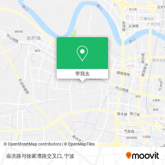 庙洪路与徐家漕路交叉口地图