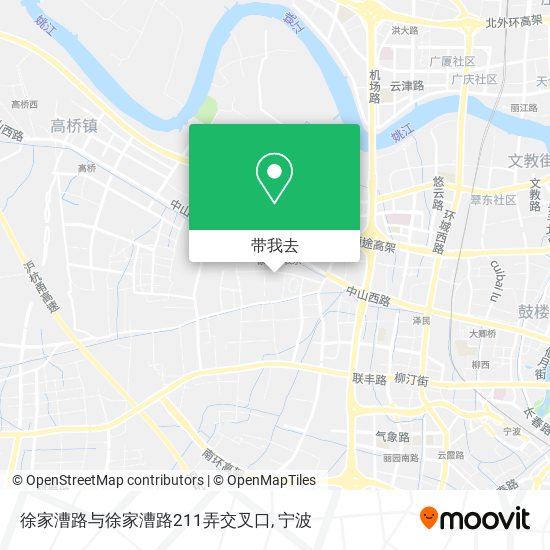 徐家漕路与徐家漕路211弄交叉口地图