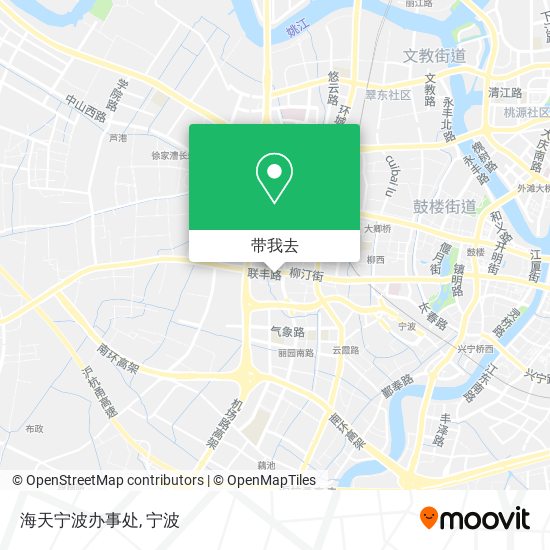 海天宁波办事处地图