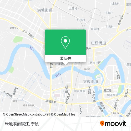 绿地翡丽滨江地图