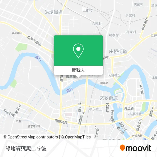 绿地翡丽滨江地图