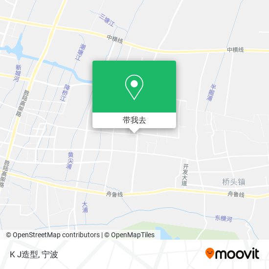 K J造型地图