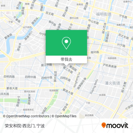 荣安和院-西北门地图