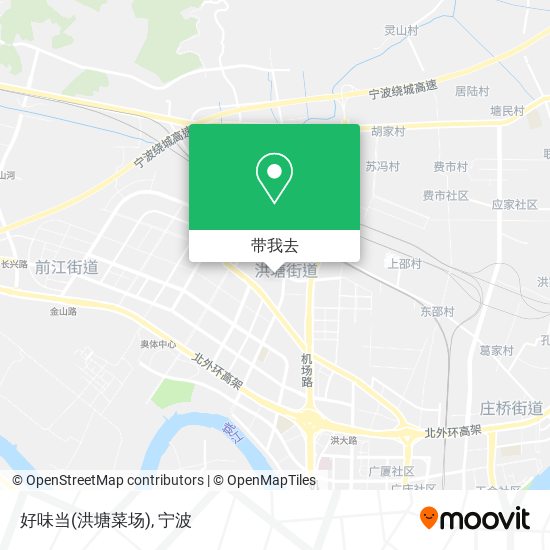 好味当(洪塘菜场)地图