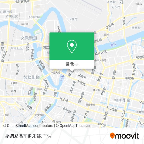 格调精品车俱乐部地图