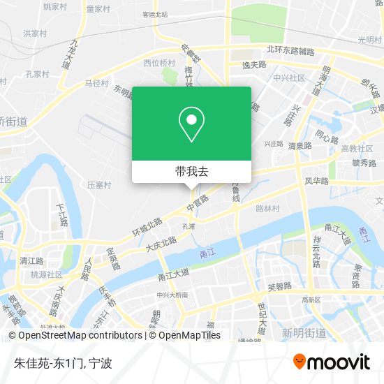 朱佳苑-东1门地图