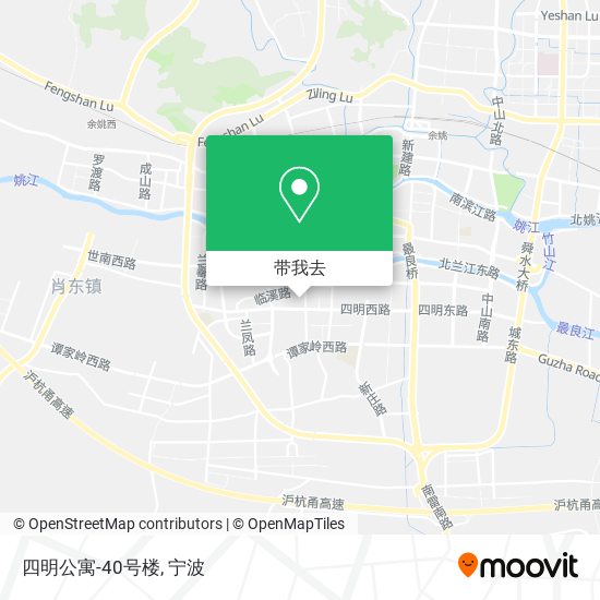 四明公寓-40号楼地图