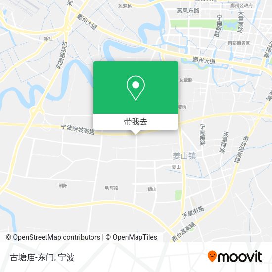 古塘庙-东门地图