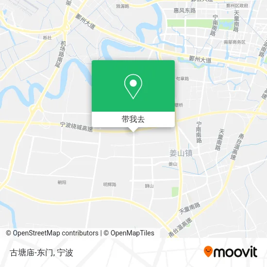 古塘庙-东门地图