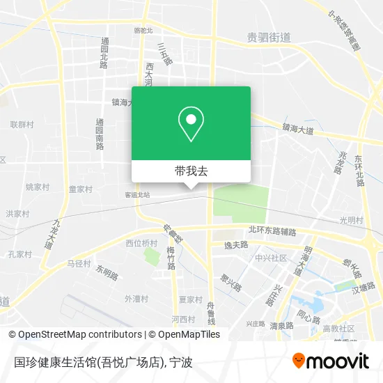 国珍健康生活馆(吾悦广场店)地图