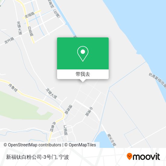 新福钛白粉公司-3号门地图