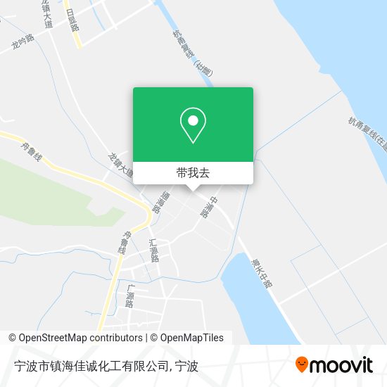 宁波市镇海佳诚化工有限公司地图
