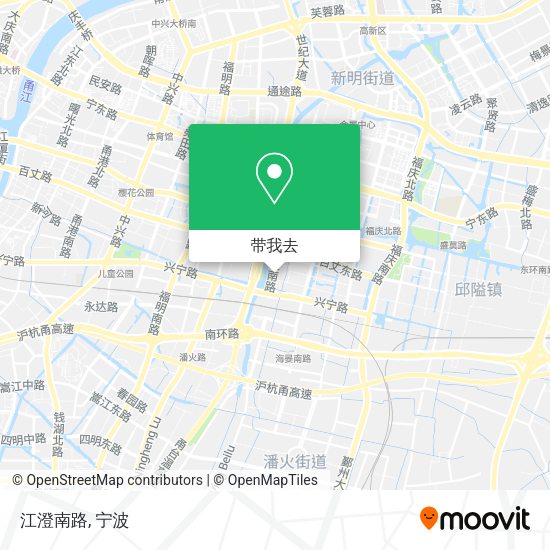 江澄南路地图