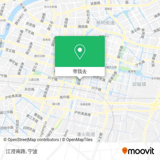 江澄南路地图