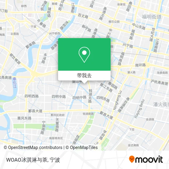 WOAO冰淇淋与茶地图