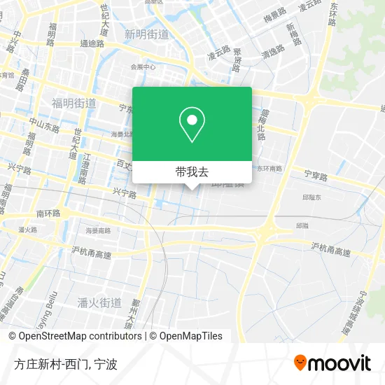 方庄新村-西门地图