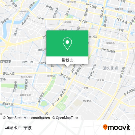 华城水产地图
