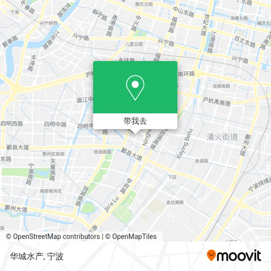 华城水产地图
