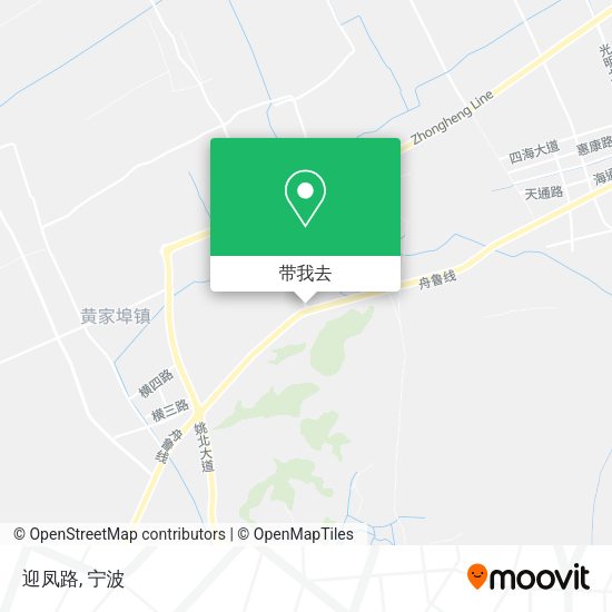 迎凤路地图