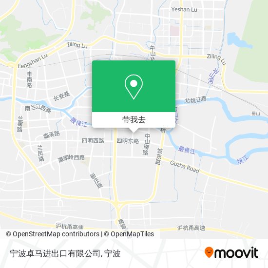 宁波卓马进出口有限公司地图