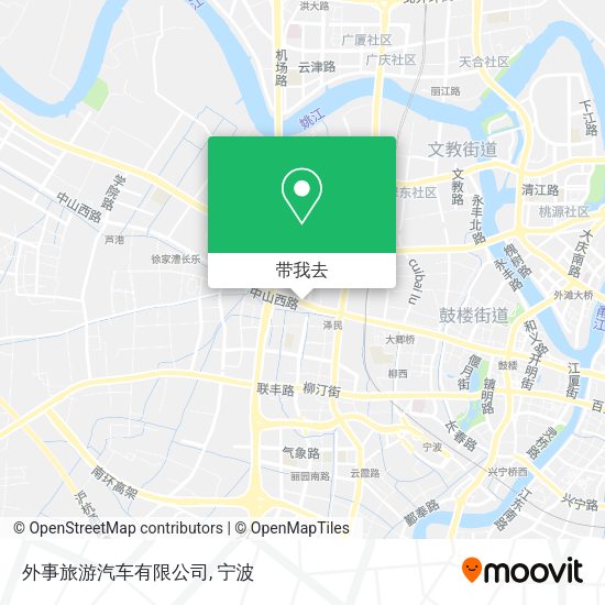 外事旅游汽车有限公司地图