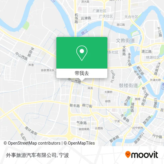 外事旅游汽车有限公司地图