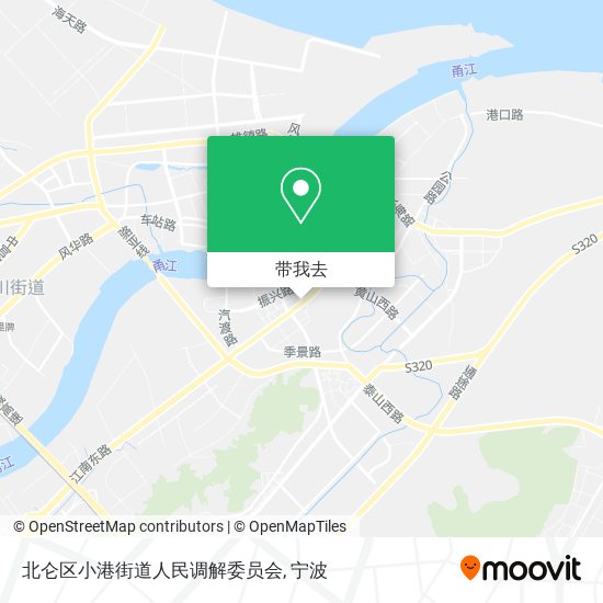 北仑区小港街道人民调解委员会地图