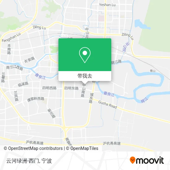 云河绿洲-西门地图