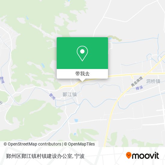 鄞州区鄞江镇村镇建设办公室地图