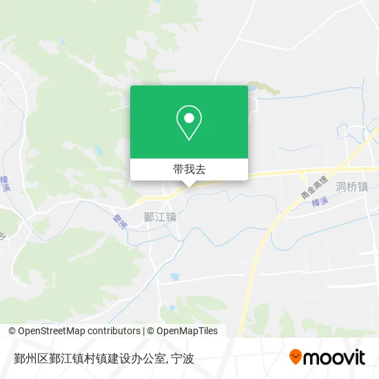 鄞州区鄞江镇村镇建设办公室地图