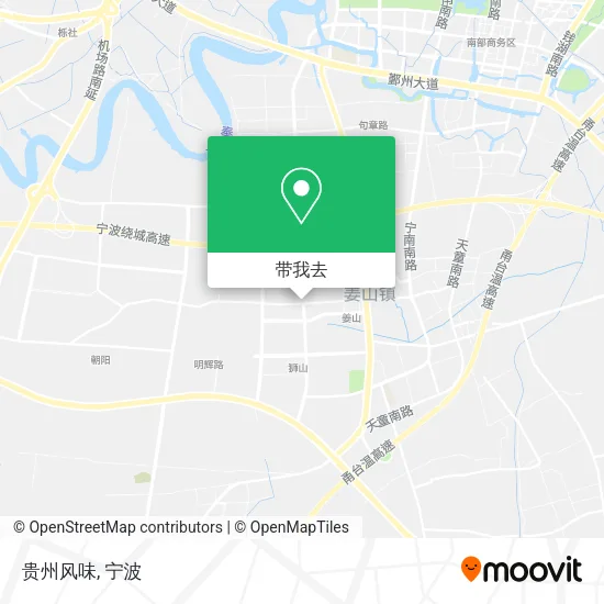 贵州风味地图