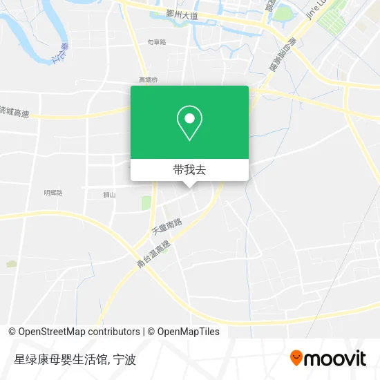 星绿康母婴生活馆地图