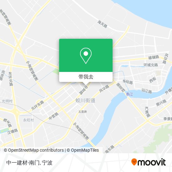 中一建材-南门地图
