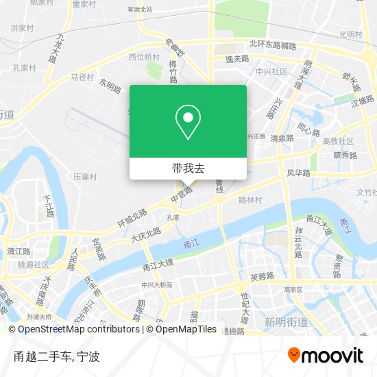 甬越二手车地图