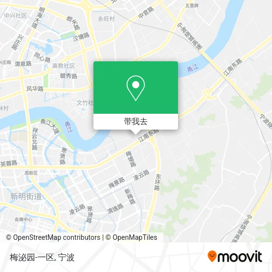 梅泌园-一区地图