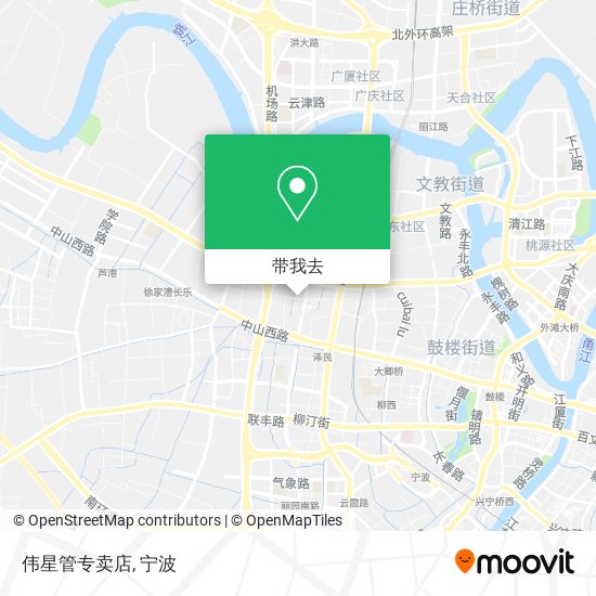 伟星管专卖店地图