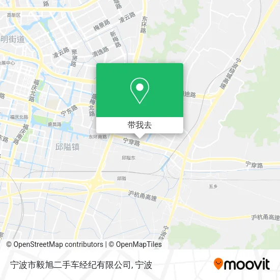 宁波市毅旭二手车经纪有限公司地图