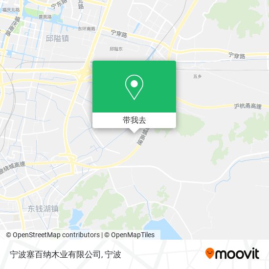 宁波塞百纳木业有限公司地图