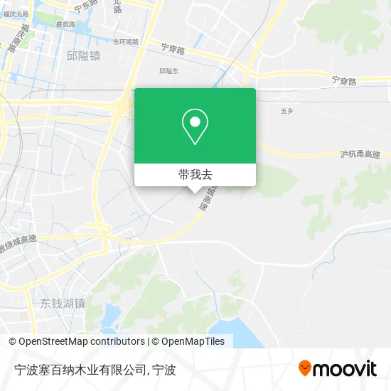 宁波塞百纳木业有限公司地图