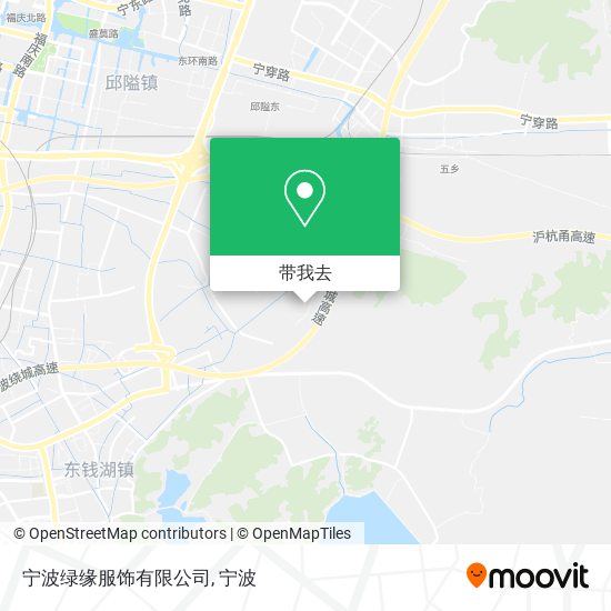 宁波绿缘服饰有限公司地图