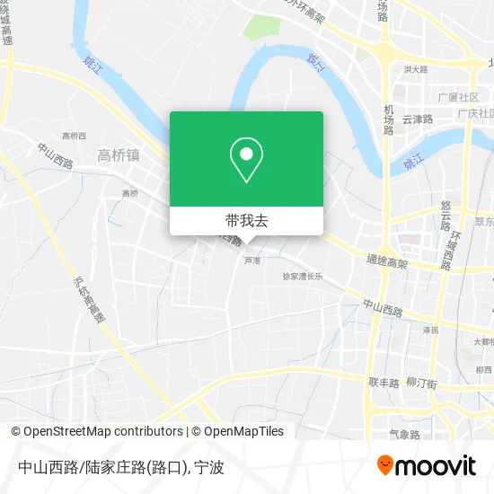 中山西路/陆家庄路(路口)地图