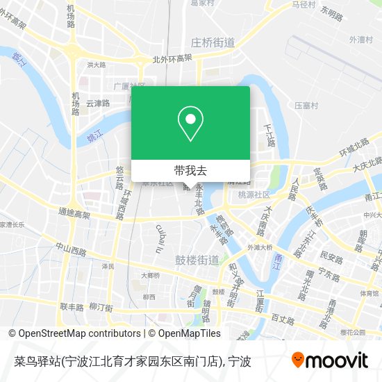 菜鸟驿站(宁波江北育才家园东区南门店)地图