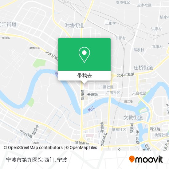 宁波市第九医院-西门地图