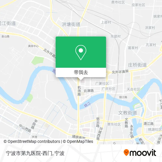 宁波市第九医院-西门地图