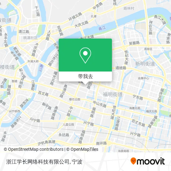 浙江学长网络科技有限公司地图