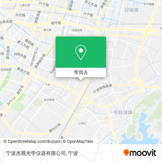 宁波杰视光学仪器有限公司地图