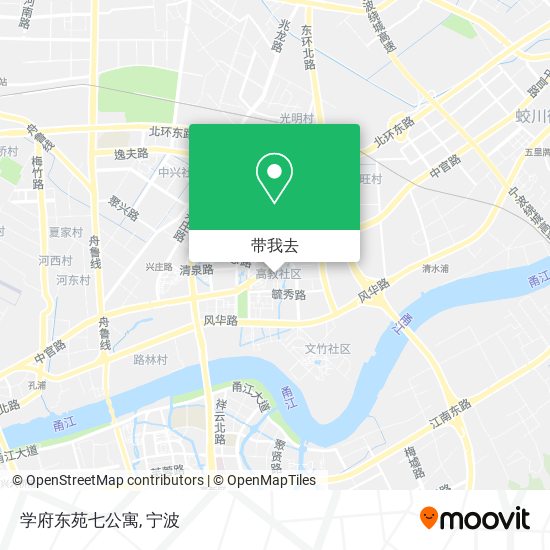 学府东苑七公寓地图