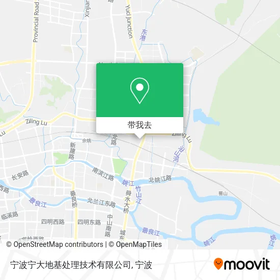 宁波宁大地基处理技术有限公司地图