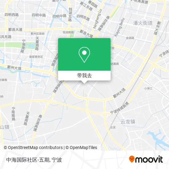 中海国际社区-五期地图
