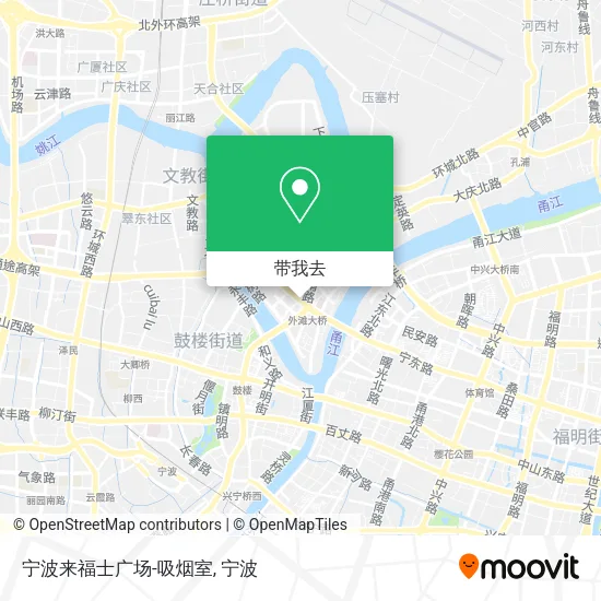 宁波来福士广场-吸烟室地图